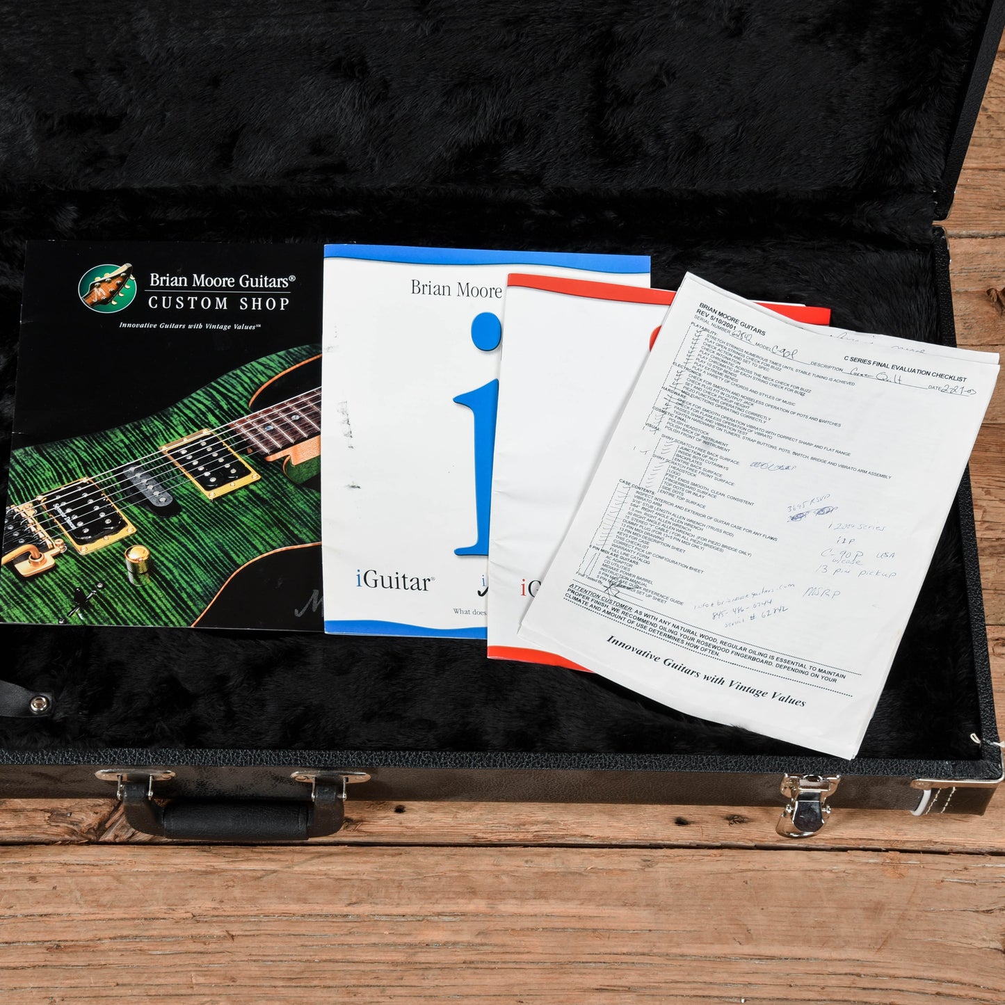 Brian Moore C-90P Green 2003 Electric Guitars / Solid Body