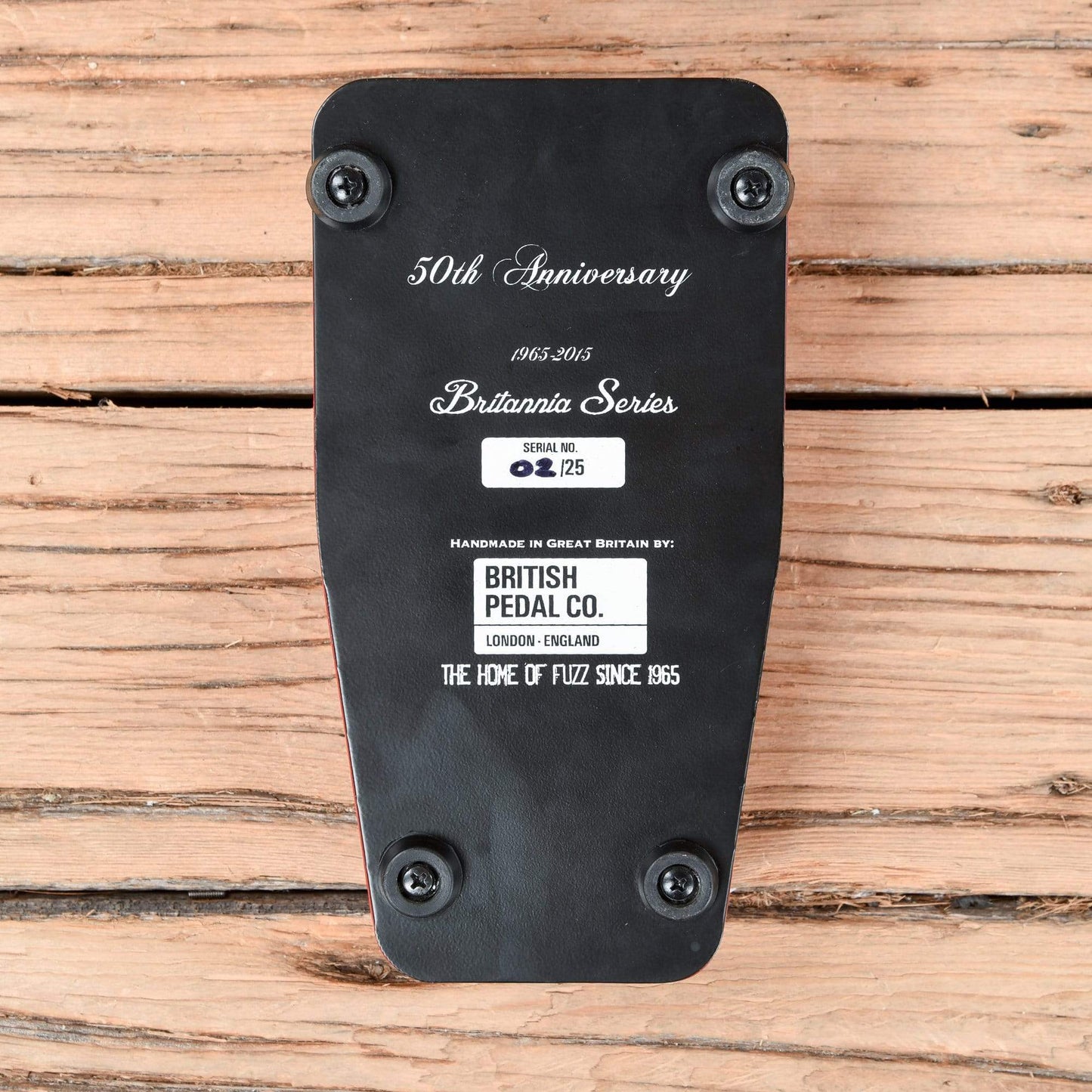 British Pedal Company Britannia Series Royal Red Tone Bender (Limited Edition of 25) Effects and Pedals / Fuzz
