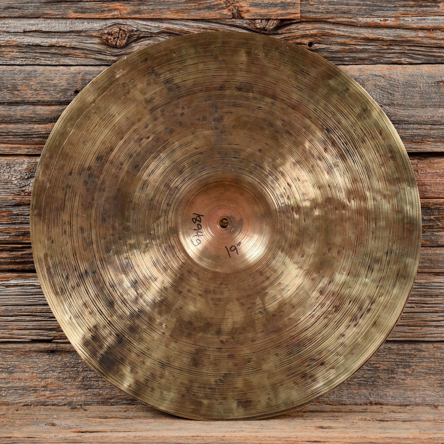 Byrne Cymbals 19" Vintage Crash USED Drums and Percussion / Cymbals / Crash