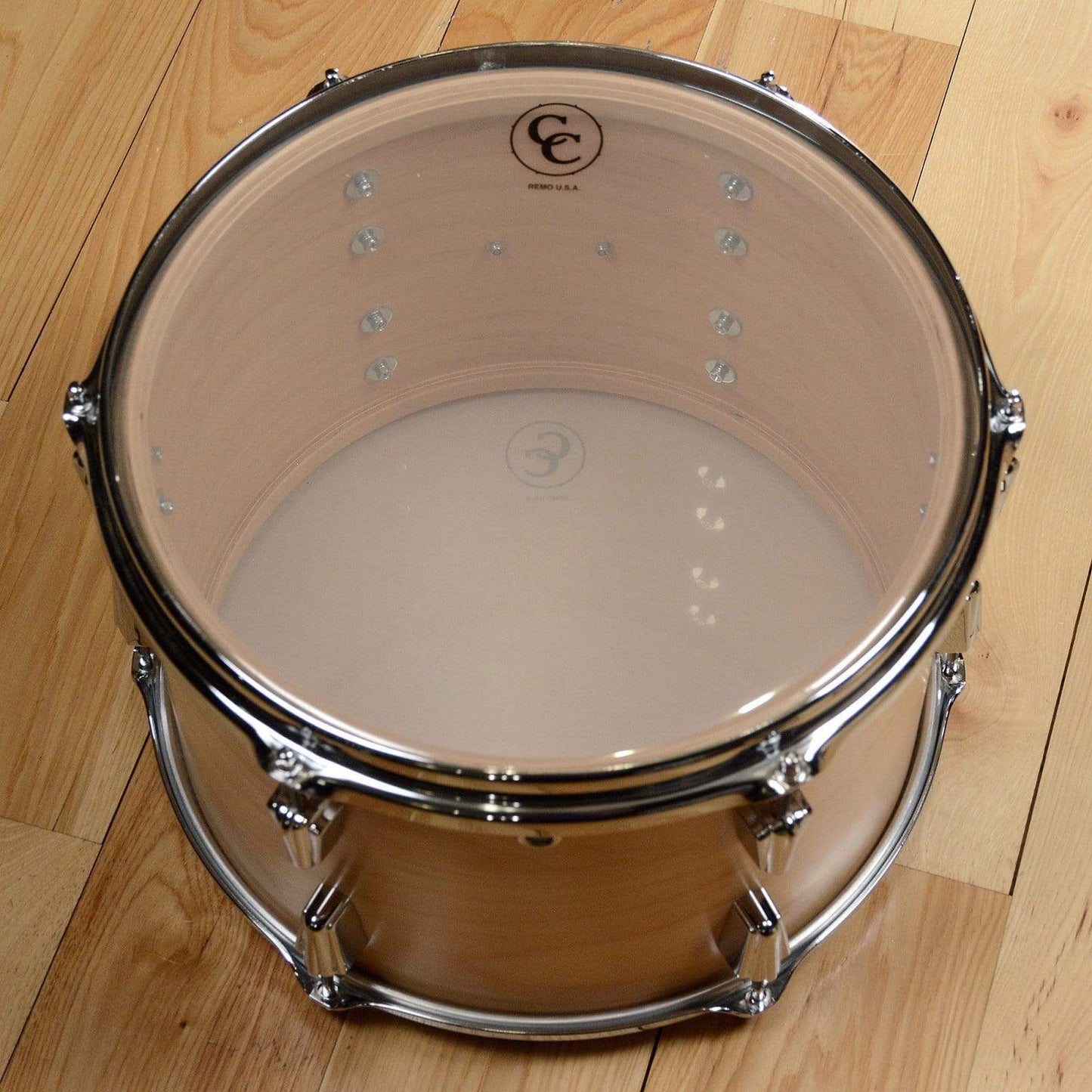 C&C 12th & Vine 13/16/22 3pc. Maple/Poplar Drum Kit Natural Satin Drums and Percussion / Acoustic Drums / Full Acoustic Kits