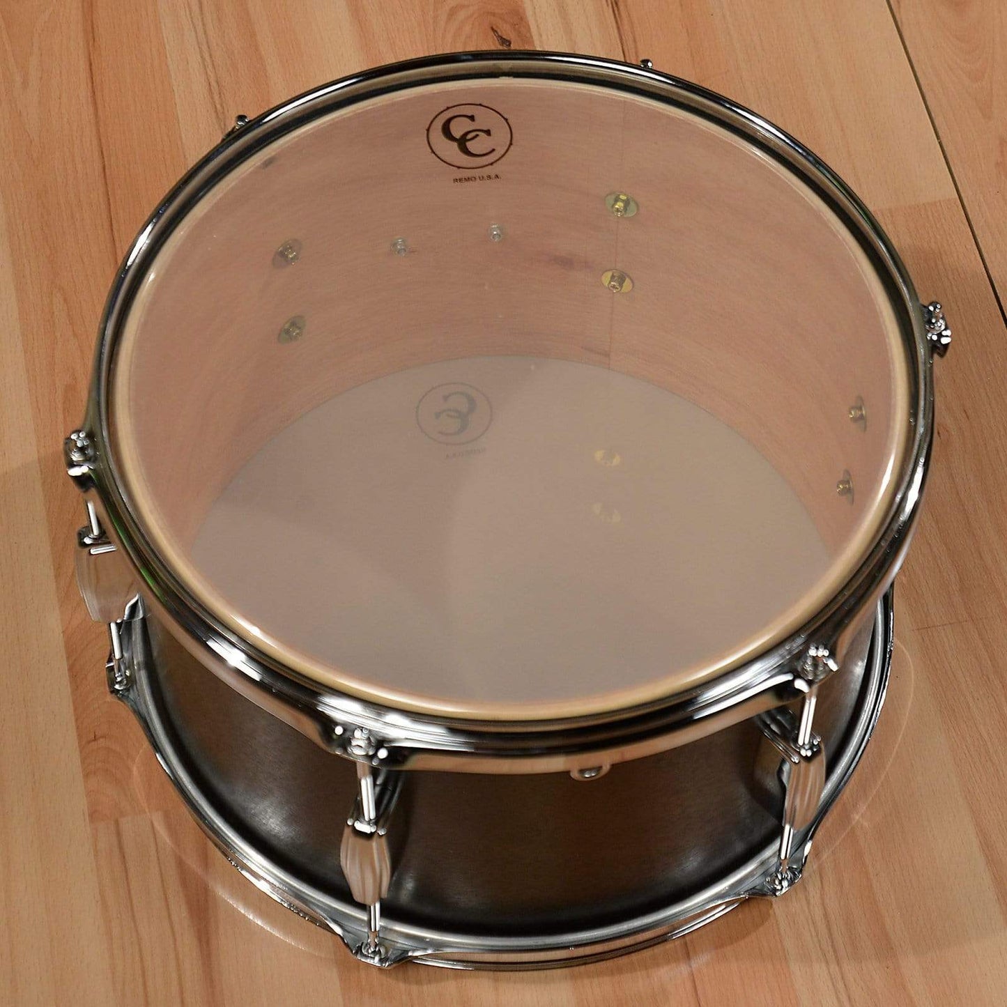 C&C Player Date 1 13/16/22 3pc. Drum Kit Ebony Satin Drums and Percussion / Acoustic Drums / Full Acoustic Kits