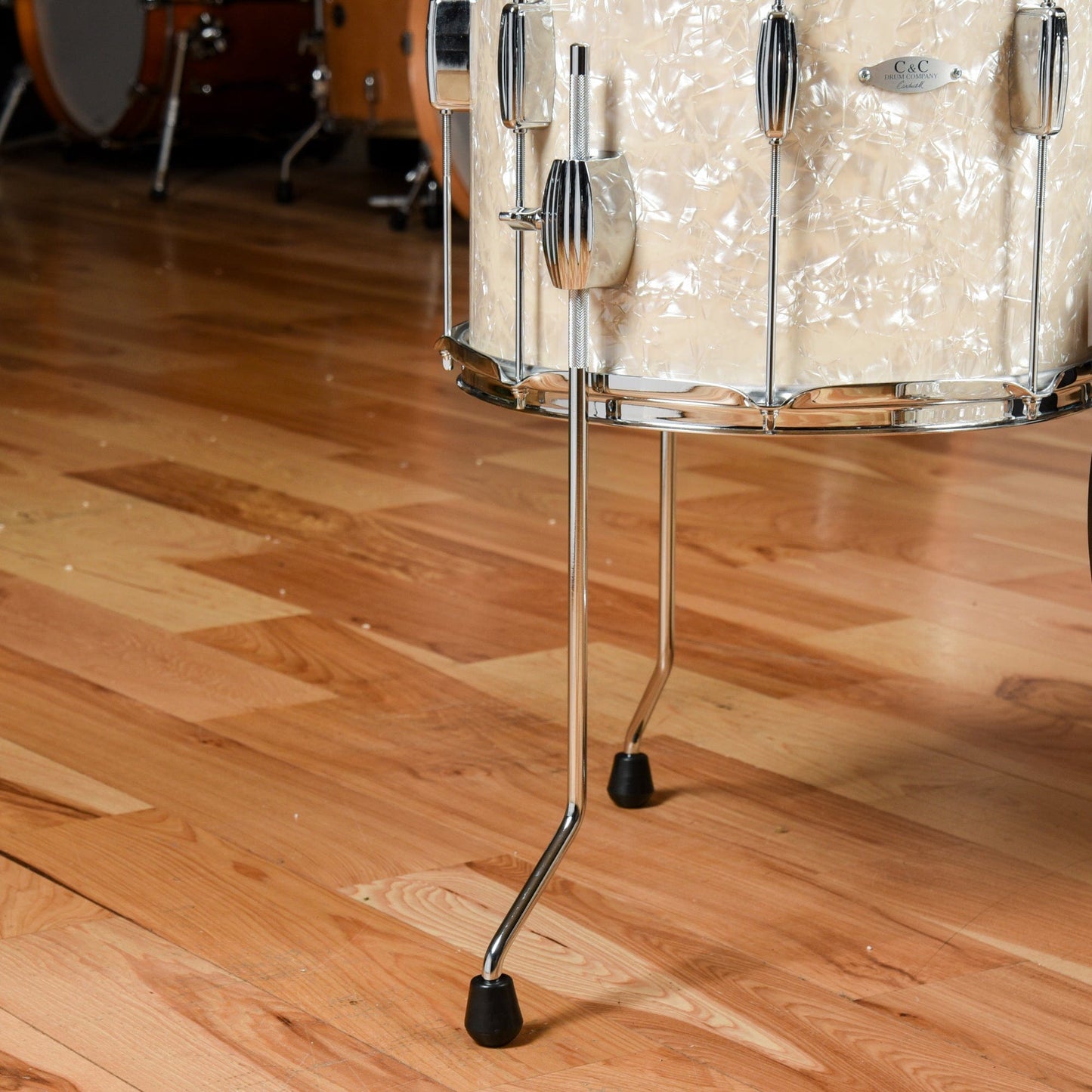 C&C Player Date 2 12/14/20 3pc. Drum Kit Aged Marine Pearl Drums and Percussion / Acoustic Drums / Full Acoustic Kits