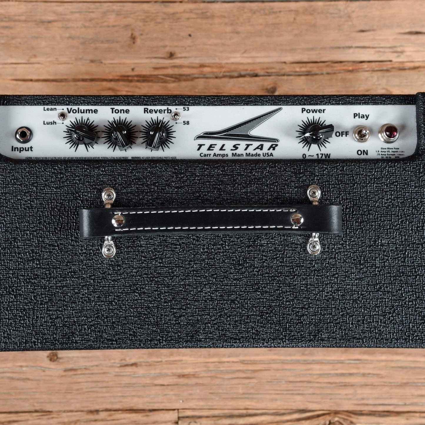 Carr Telstar 17W 1x12 EL34/6V6 Reverb Combo Black w/Valiant Custom Speaker Amps / Guitar Combos