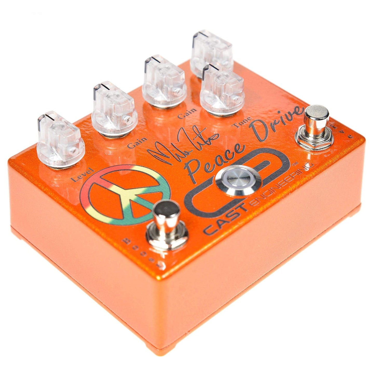 Cast Engineering Mike Zito's Peace Drive Dual Overdrive Pedal Effects and Pedals / Overdrive and Boost