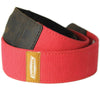 Causegear Canvas & Leather Guitar Strap Red Accessories / Straps