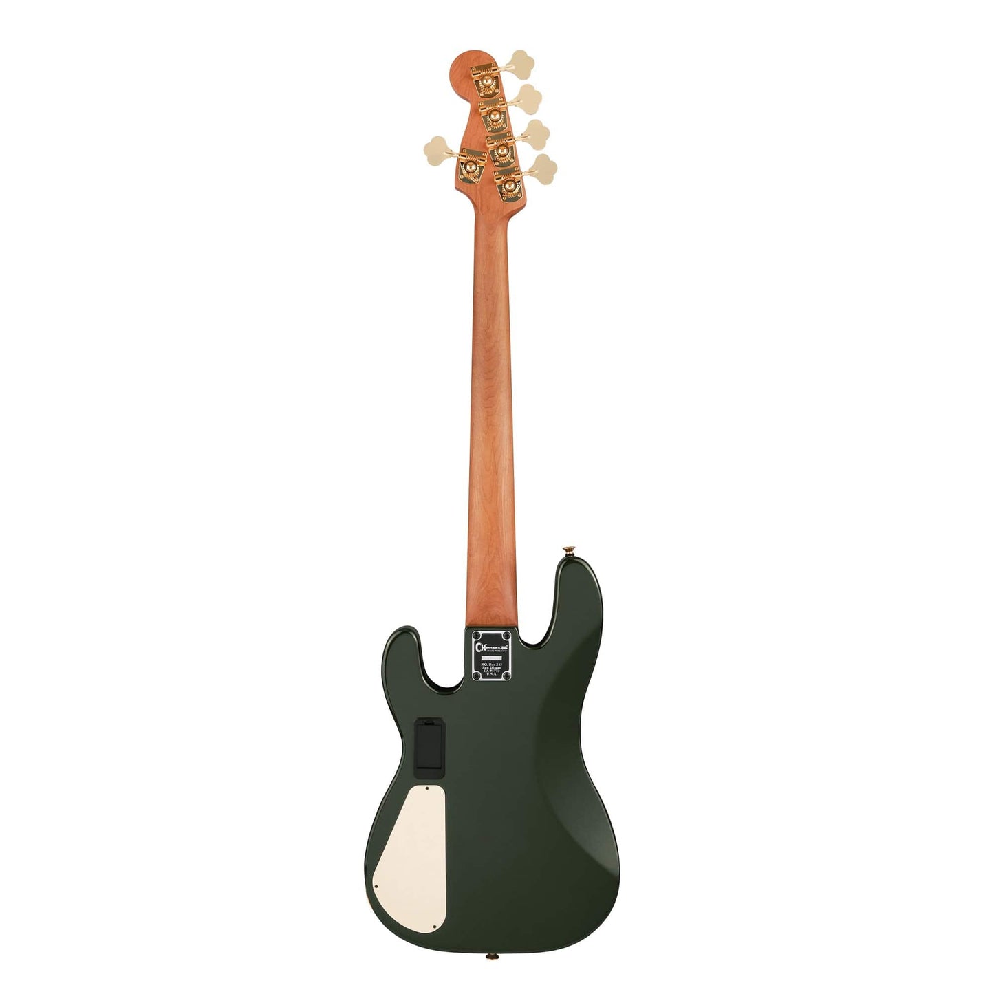 Charvel Pro-Mod San Dimas Bass JJ V Lambo Green Metallic Bass Guitars / 5-String or More