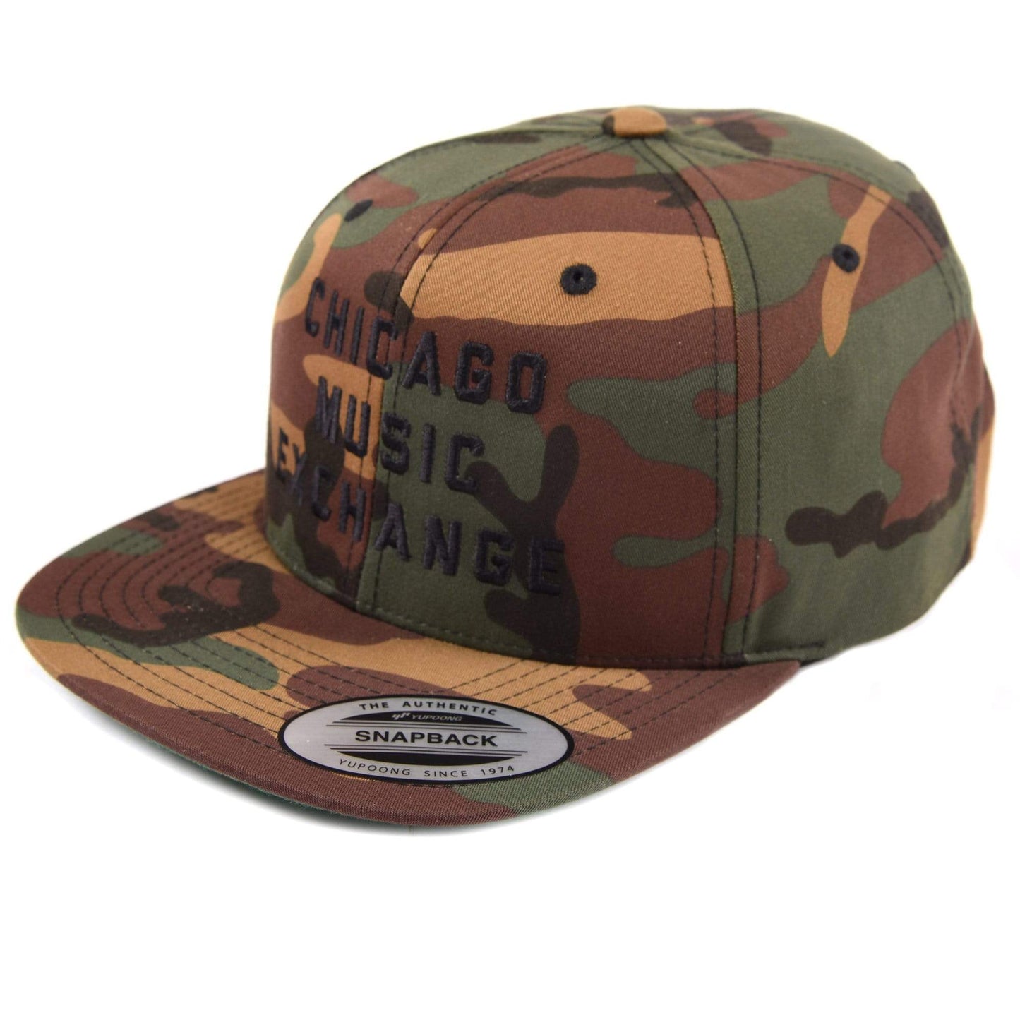 CME "Fillmore" Snapback Ball Cap Green Camo Accessories / Merchandise