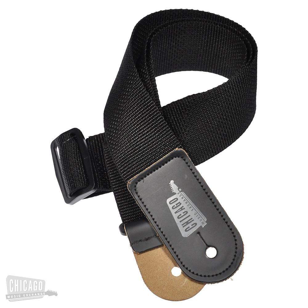 Chicago Music Exchange Nylon Strap Black Accessories / Straps