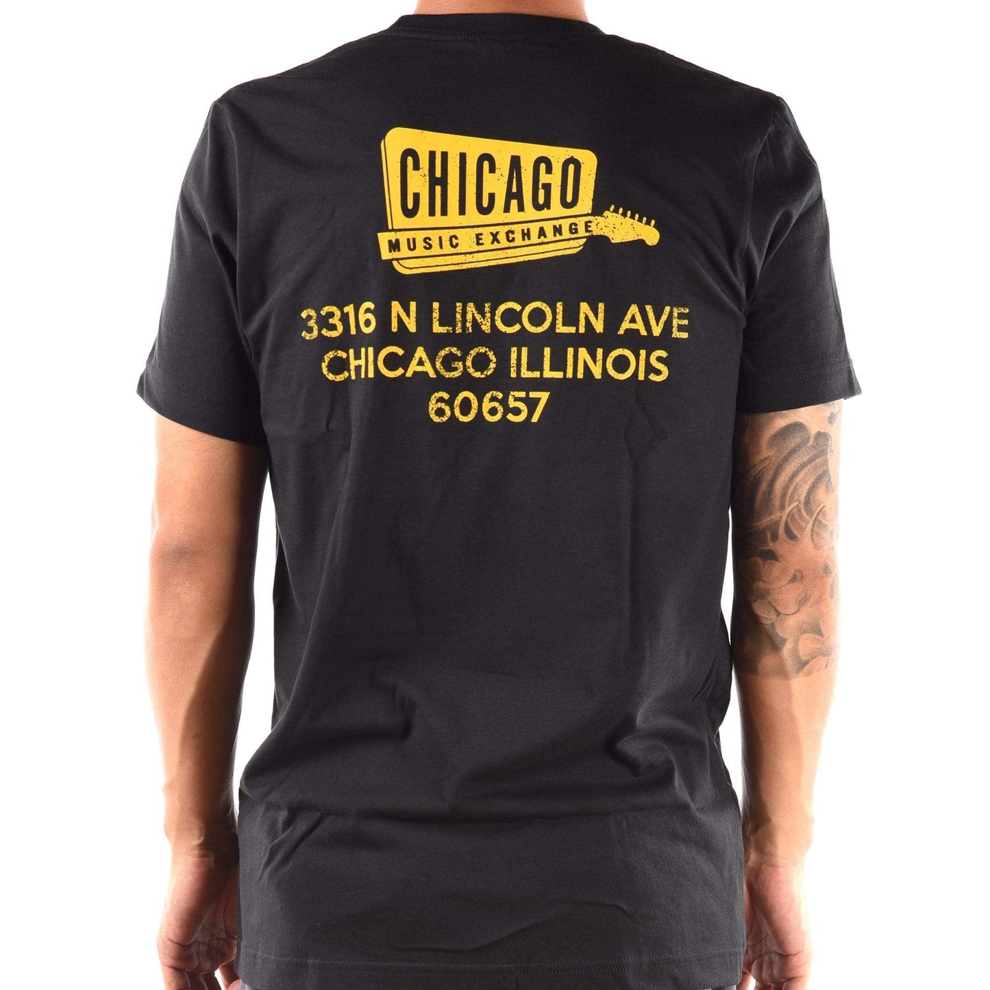 CME "UFO Letters" Vintage Black T-Shirt