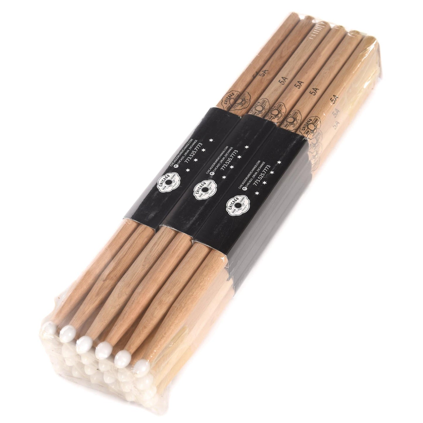 CDE 5A Nylon Tip Custom Selected Hickory Drum Sticks (12 Pair Bundle) Drums and Percussion / Parts and Accessories / Drum Sticks and Mallets