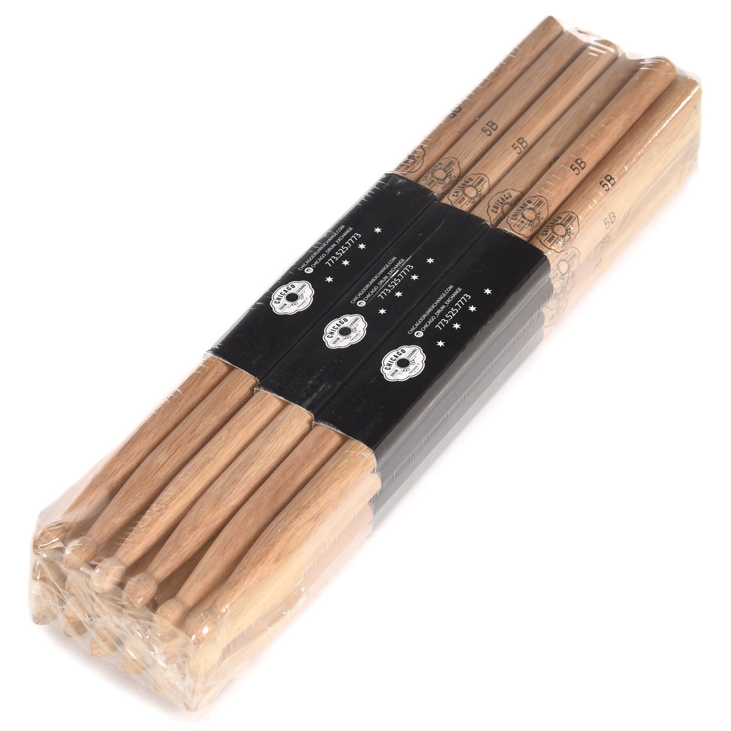 CDE 5B Wood Tip Custom Selected Hickory Drum Sticks (12 Pair Bundle) Drums and Percussion / Parts and Accessories / Drum Sticks and Mallets