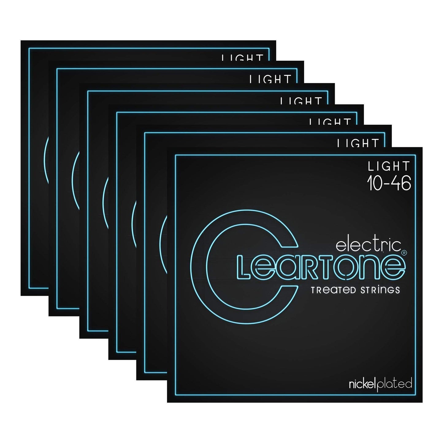 Cleartone Electric Light 10-46 6 Pack Bundle Accessories / Strings / Guitar Strings