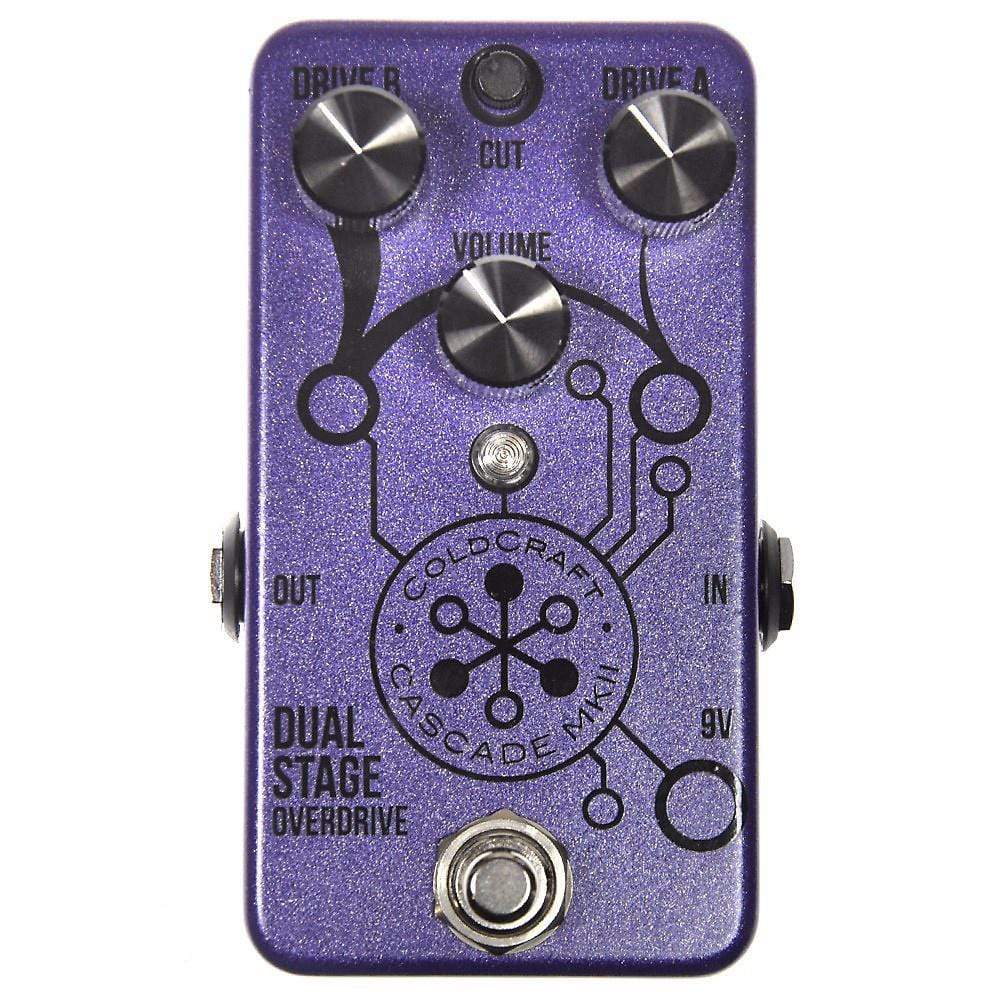 Coldcraft Effects Cascade MKII Dual Stage Overdrive Effects and Pedals / Overdrive and Boost
