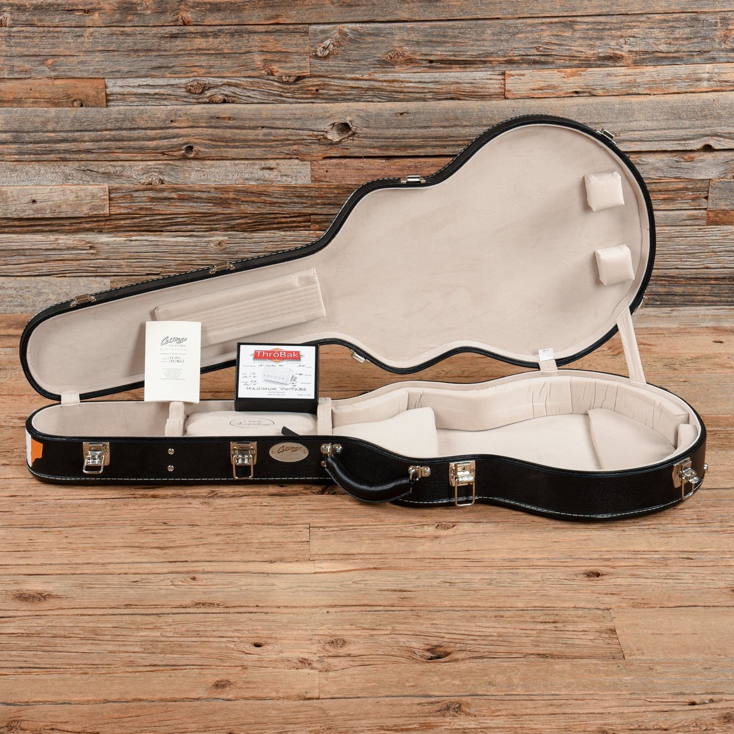 Collings I-35 Deluxe Vintage White Electric Guitars / Semi-Hollow