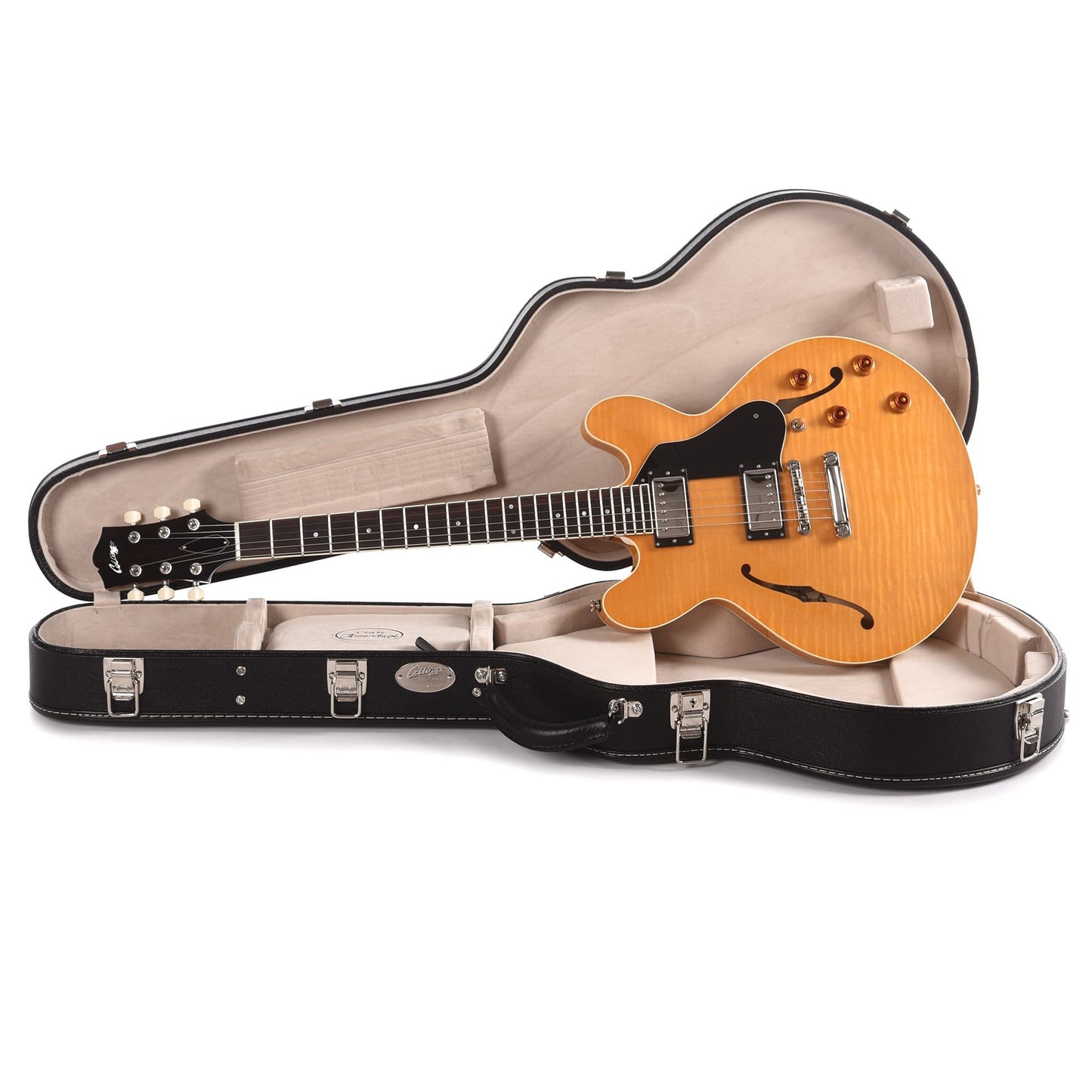Collings I-35 LC Blonde w/3-Ply Black Pickguard & Lollar Low-Wind Imperials Electric Guitars / Semi-Hollow