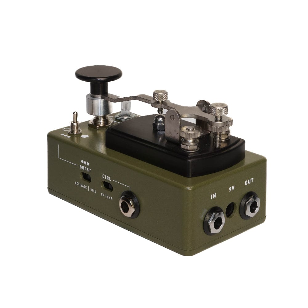 CopperSound Pedals Telegraph V2 Auto-Stutter & Killswitch Pedal Army Green Effects and Pedals / Wahs and Filters