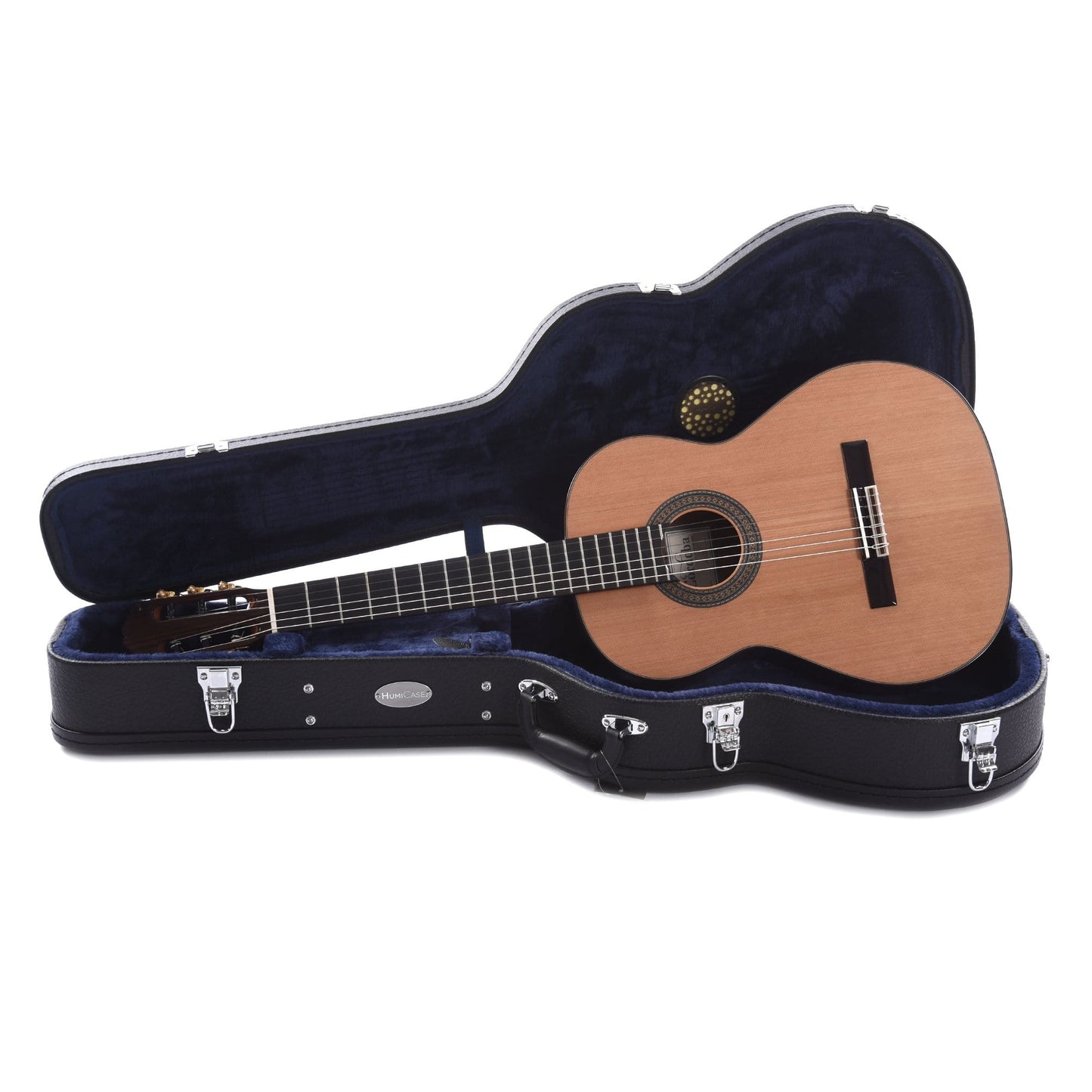 Cordoba 45CO Cocobolo Classical Guitar w/Solid Cedar Top and Humicase Acoustic Guitars / Classical