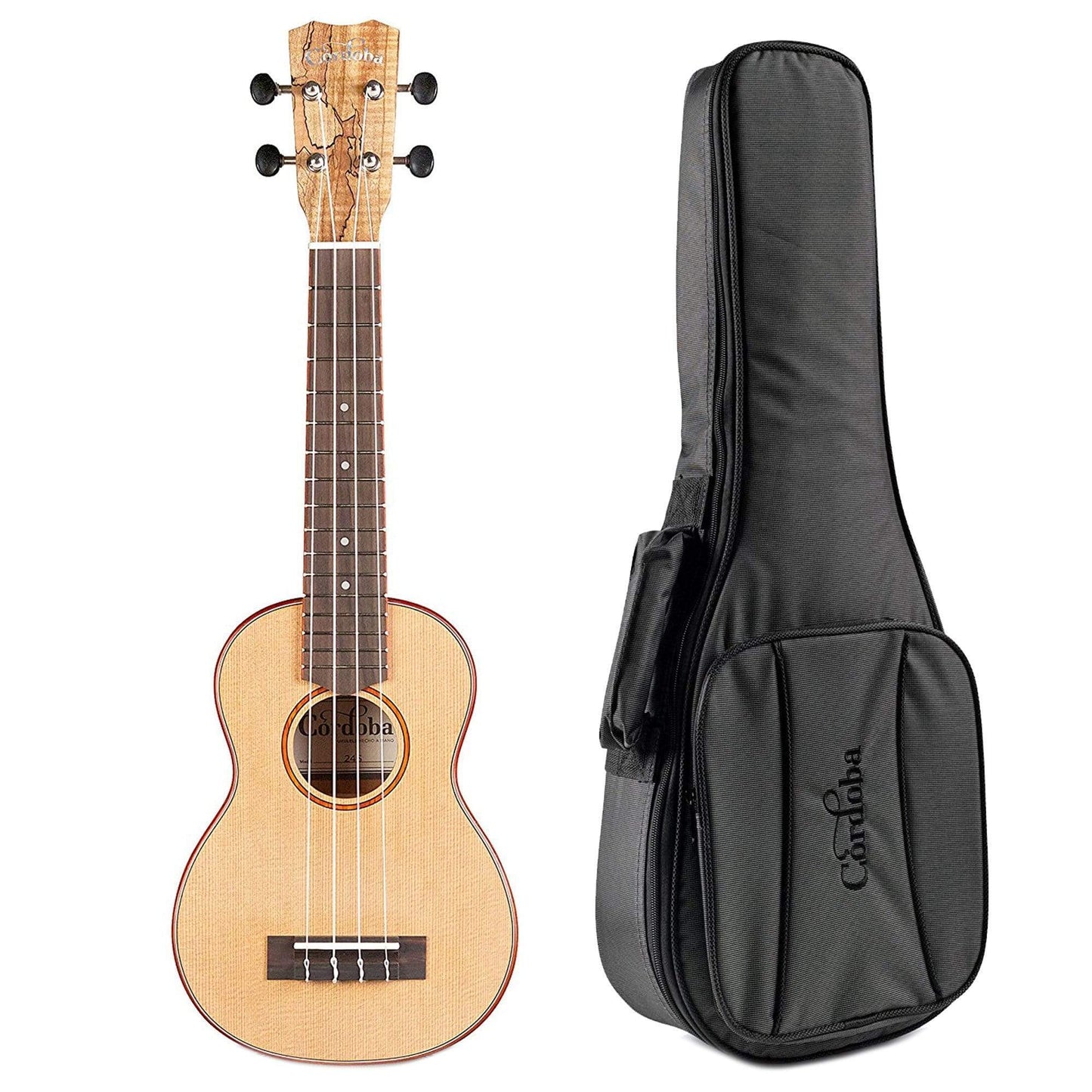 Cordoba 24S Soprano Ukulele Bundle W/Gig Bag Folk Instruments / Mandolins