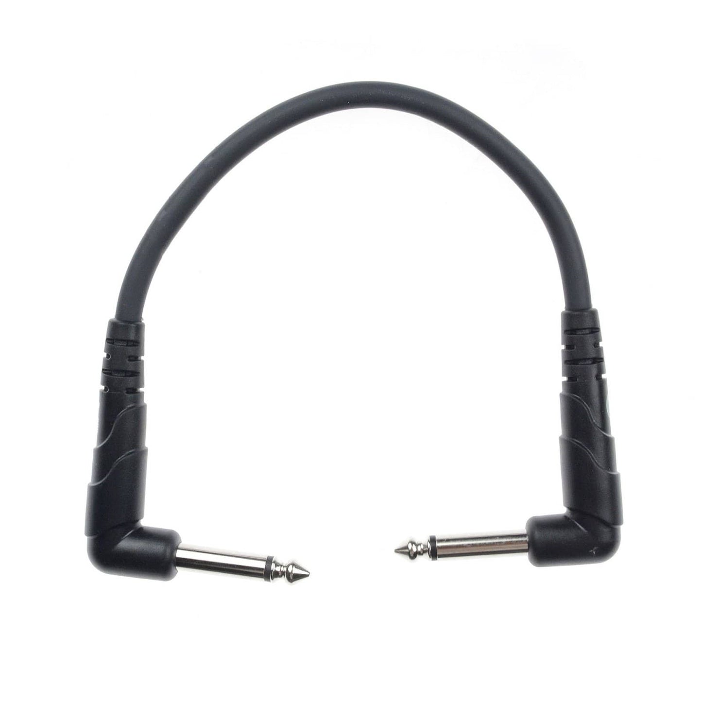 D'Addario Right Angle 6" Patch Cable (0.5') Accessories / Cables
