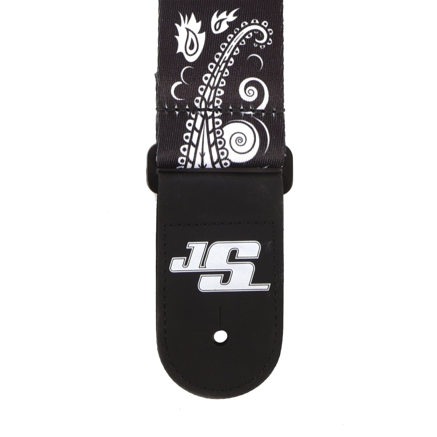 D'Addario Joe Satriani Swivel Black Paisley Strap Accessories / Straps