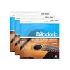 D'Addario EJ83L Gypsy Jazz Silver Wound Ball End Light 10-44 3 Pack Bundle Accessories / Strings / Guitar Strings