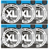 D'Addario EXL148 Electric Extra Heavy 12-60 6 Pack Bundle Accessories / Strings / Guitar Strings