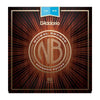 D'Addario NB1253 Nickel Bronze Acoustic String Set Light 12-53 Accessories / Strings / Guitar Strings