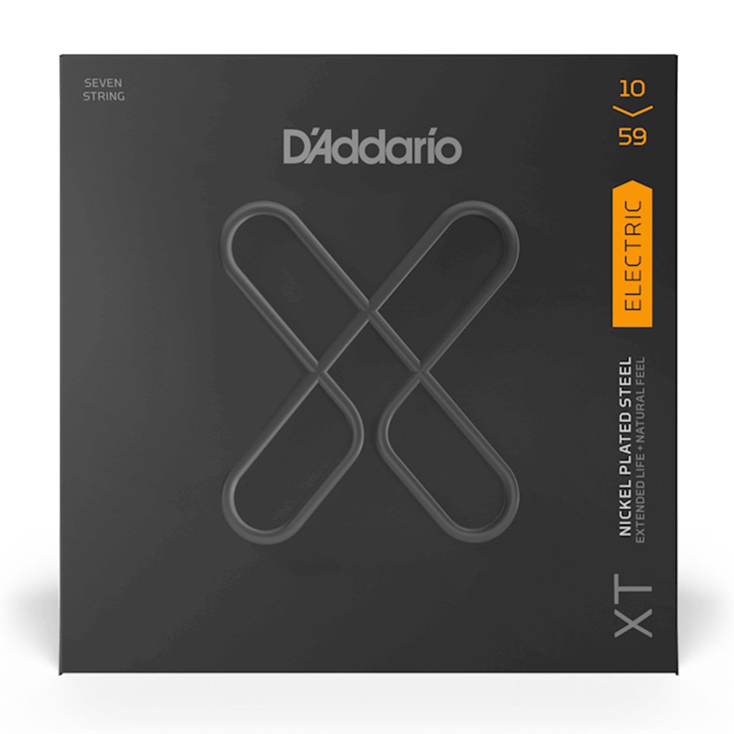 D'addario XT Nickel Plated Steel Electric Guitar Strings 7-String Regular Light 10-59 Accessories / Strings / Guitar Strings