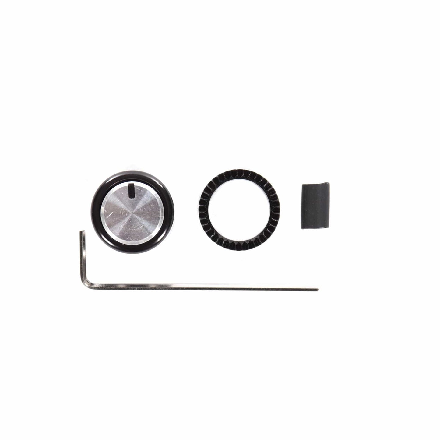 D'Addario LokNob Pro Large Black/Silver Parts / Knobs