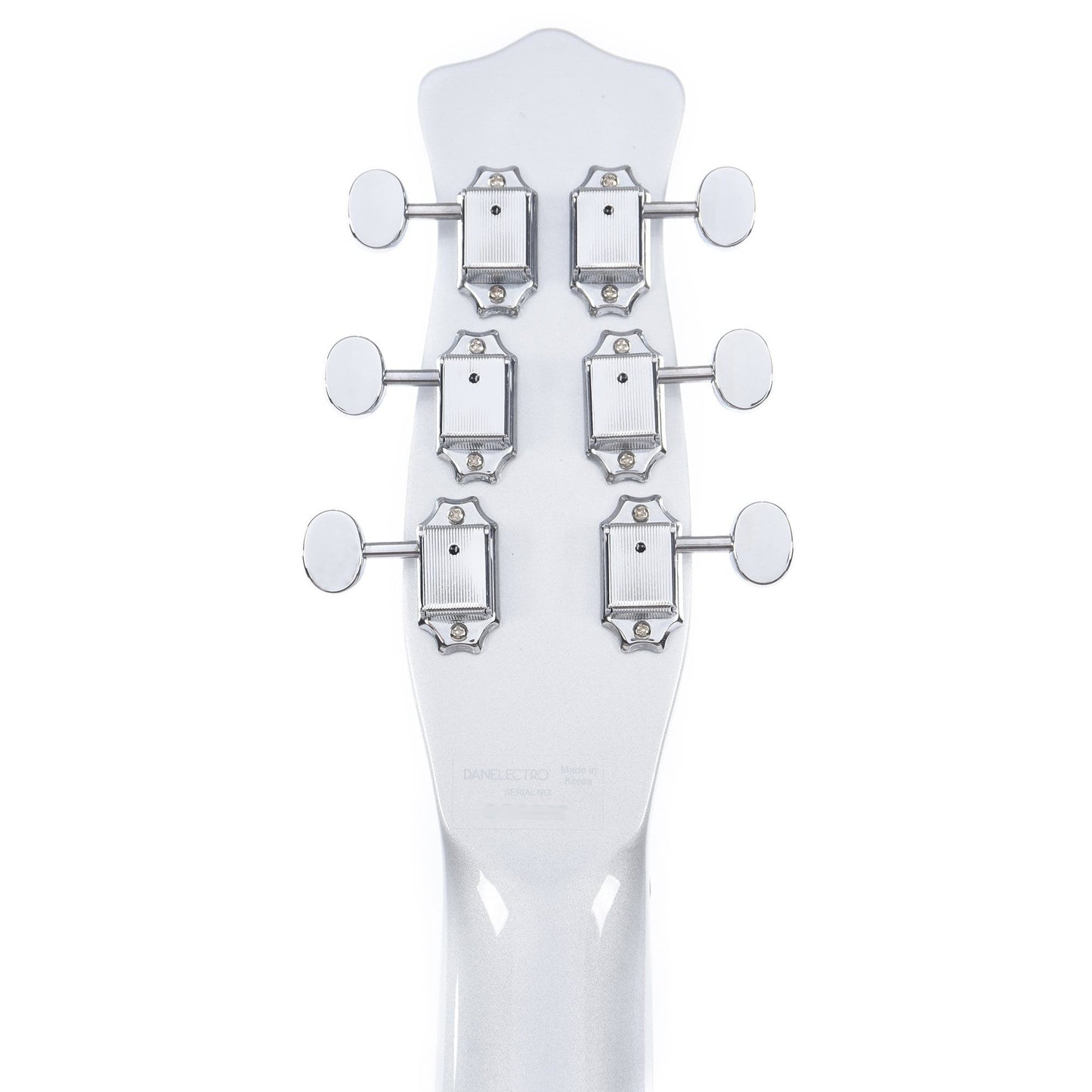 Danelectro '59XT Silver w/Lipstick Humbucker & Tremolo Electric Guitars / Solid Body