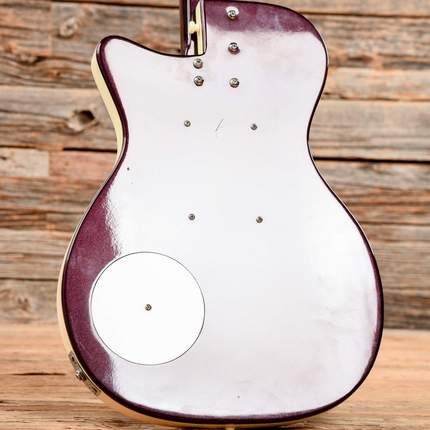 Danelectro U-2 Reissue Burgundy Electric Guitars / Solid Body