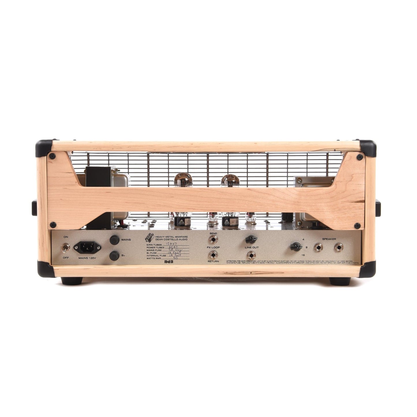 Dean Costello Audio Heavy Metal Warfare 50W Head w/Effects Loop Amps / Guitar Heads