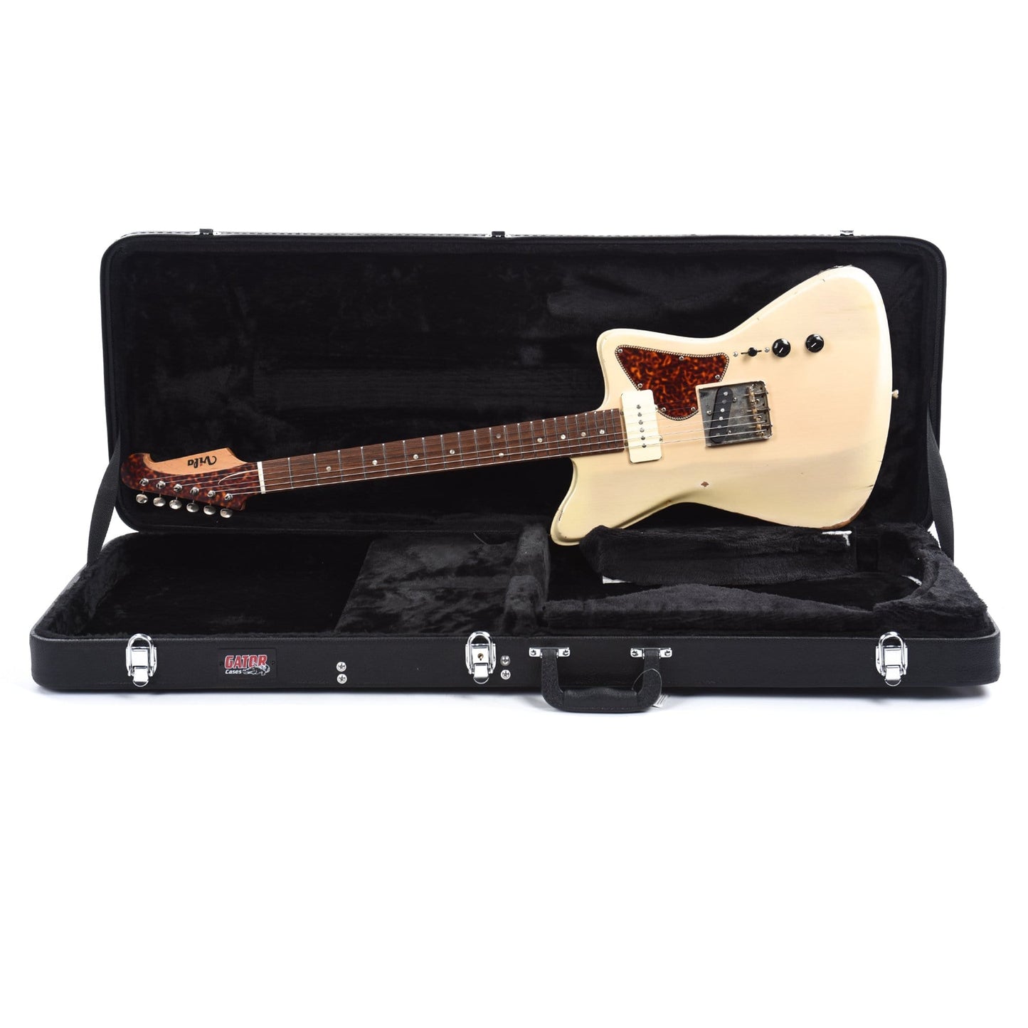 Diego Vila Austral Thelma Vintage Blonde Relic w/Vila Handwound JM & T-Style Pickups Electric Guitars / Solid Body