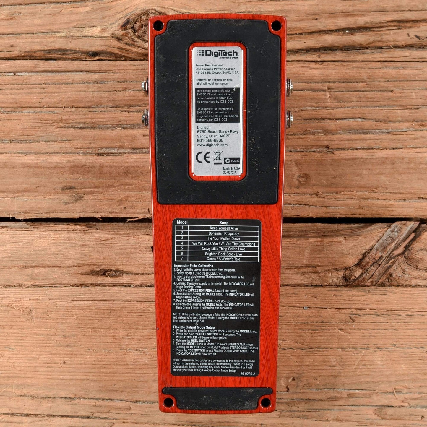 Digitech Brian May Red Special Effects and Pedals / Multi-Effect Unit