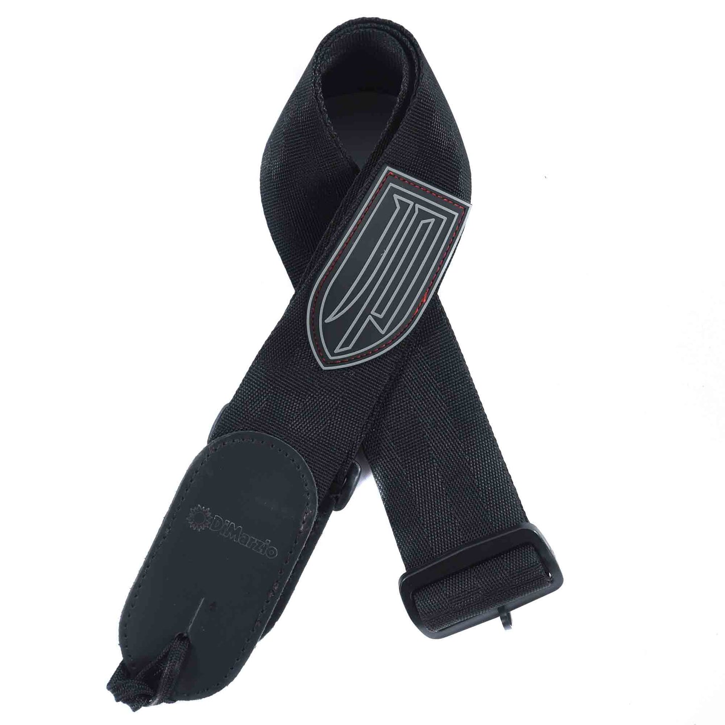 DiMarzio John Petrucci 2" Nylon Guitar Strap w/Red Stitching Accessories / Straps