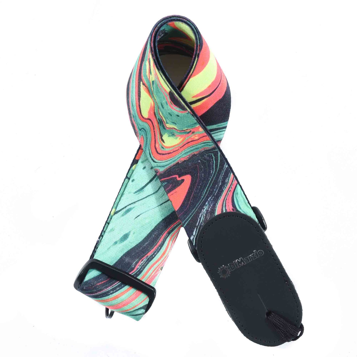 DiMarzio Steve Vai Green Universe 2" Guitar Strap Accessories / Straps