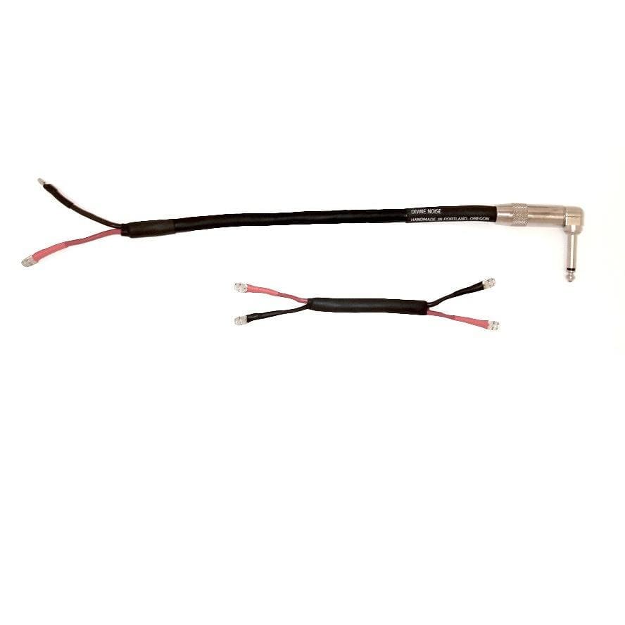 Divine Noise Combo Amp Speaker Cable Black - 2 Speaker Accessories / Cables