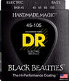 DR Strings Black Beauties - Extra-Life Black-Coated Bass 45-105 Accessories / Strings / Bass Strings