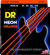 DR Strings Neon HiDef Orange Bass SuperStrings Medium 4-String Accessories / Strings / Bass Strings