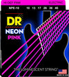 DR Strings Neon Phosphorescent Pink Electric Medium 10-46 Accessories / Strings / Guitar Strings