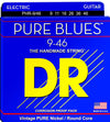 DR Strings PHR-9/46 Pure Blues Electric Guitar Strings Lite & Heavy 9-46 Accessories / Strings / Guitar Strings