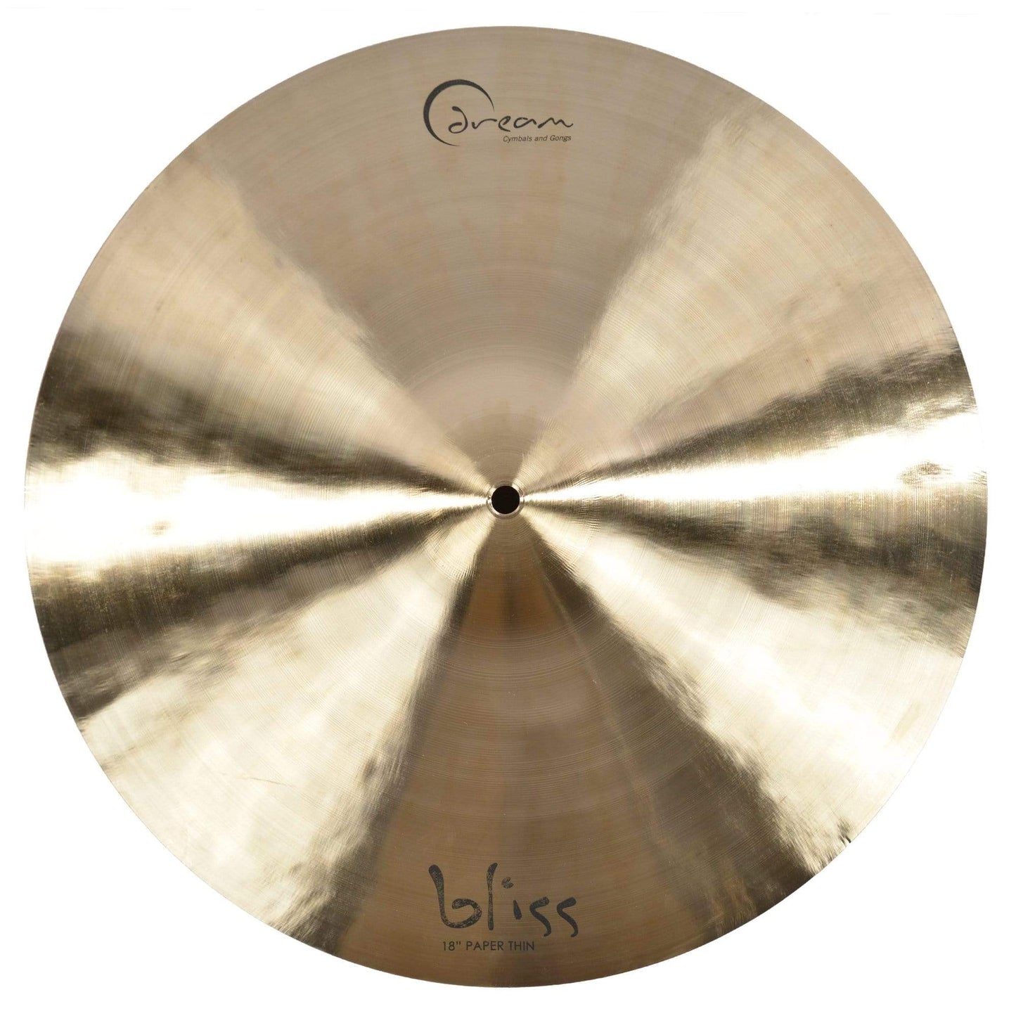 Dream 18" Bliss Paper Thin Crash Cymbal Drums and Percussion
