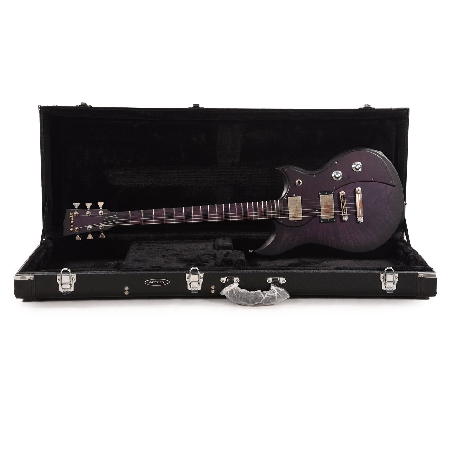Dunable USA Cyclops Burl Maple Purple Burst (Serial #22062) Electric Guitars / Solid Body