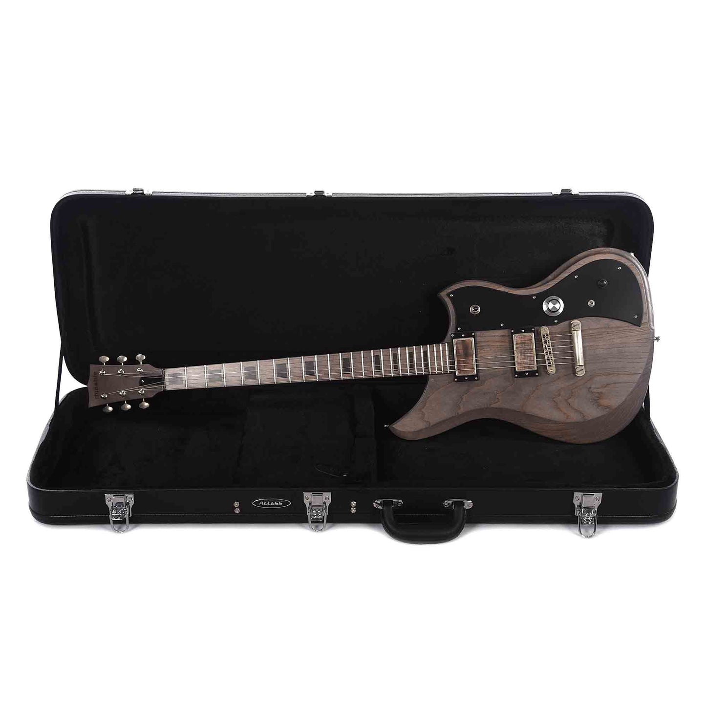 Dunable Yeti Baritone Swamp Ash Charcoal Grey Stain w/Slugwolfs & Ebony Blocks Electric Guitars / Solid Body