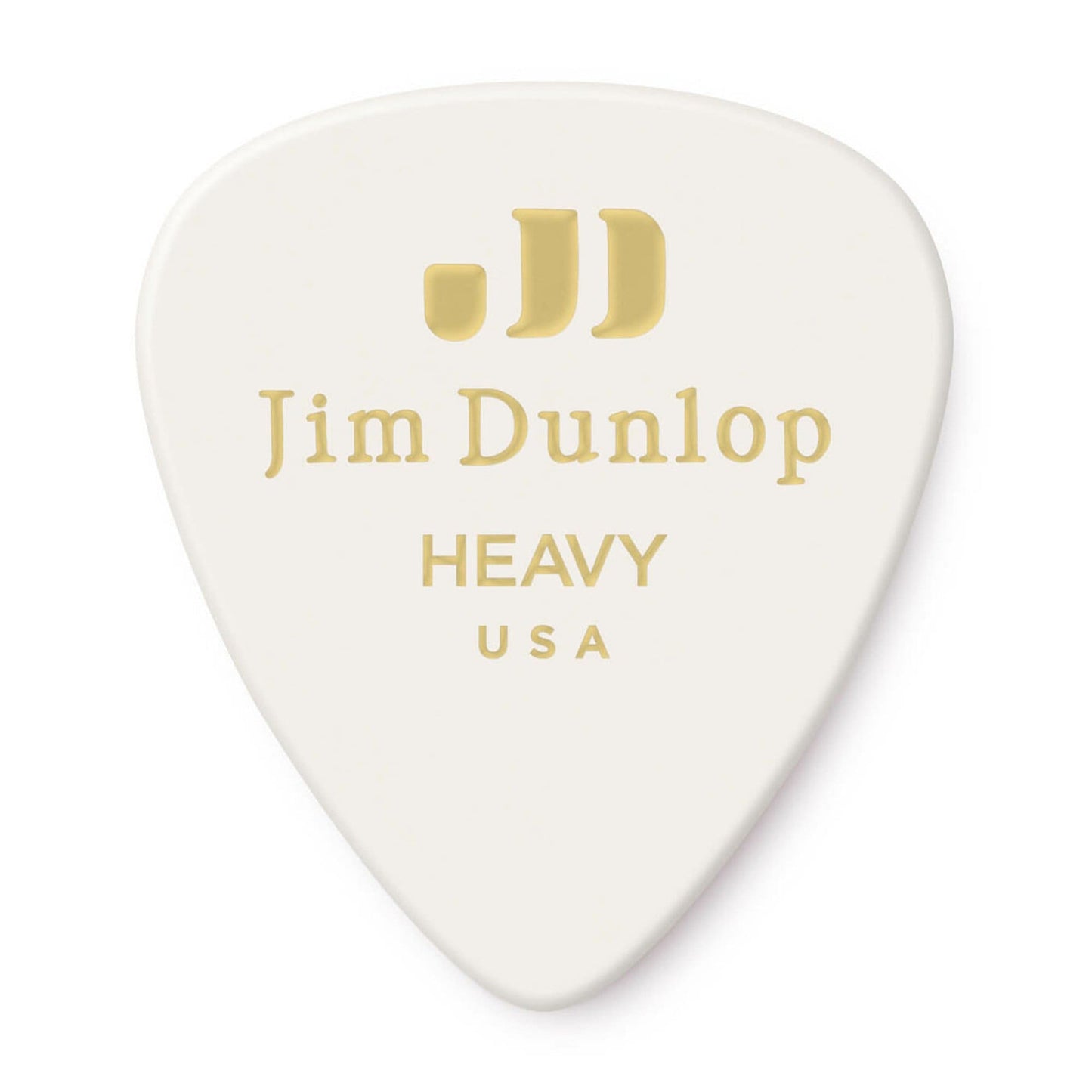 Dunlop Celluloid Classics White Heavy Guitar Picks (12) Accessories / Picks