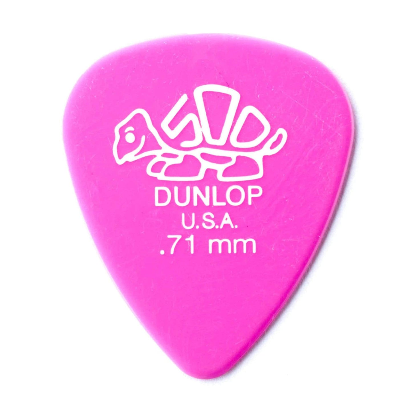 Dunlop Delrin 500 Guitar Picks .71mm Pink Player Pack 4 Pack (48) Bundle Accessories / Picks