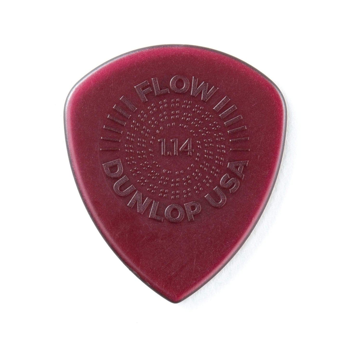 Dunlop Flow Standard Grip Pick 1.14mm 2 Pack (12) Bundle Accessories / Picks