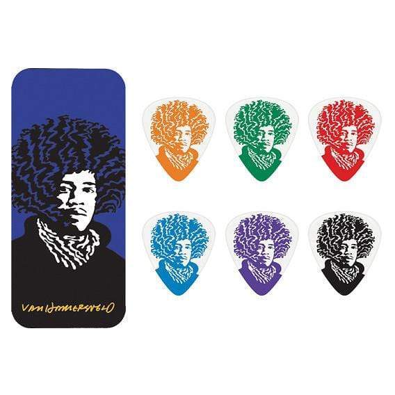 Dunlop Van Hammersveld Guitar Pick Tin Jimi Medium Accessories / Picks
