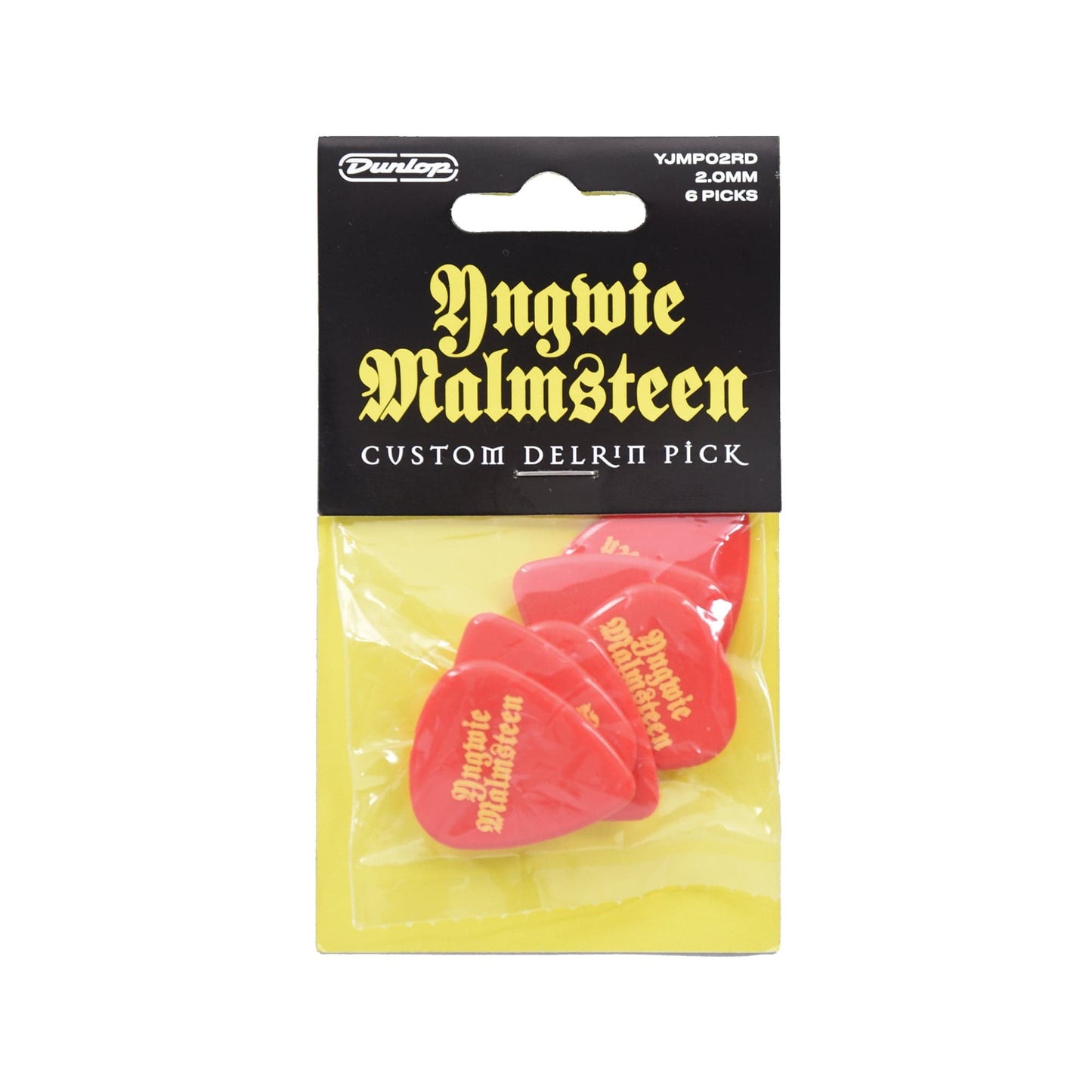 Dunlop Yngwie Malmsteen Custom Delrin Pick 2.0mm (6) Accessories / Picks