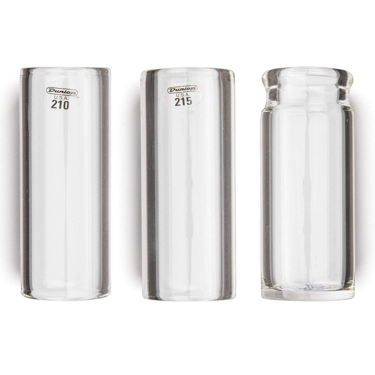 Dunlop Medium 210, 215, & 275 Glass Slide (3-Pack Bundle) Accessories / Slides
